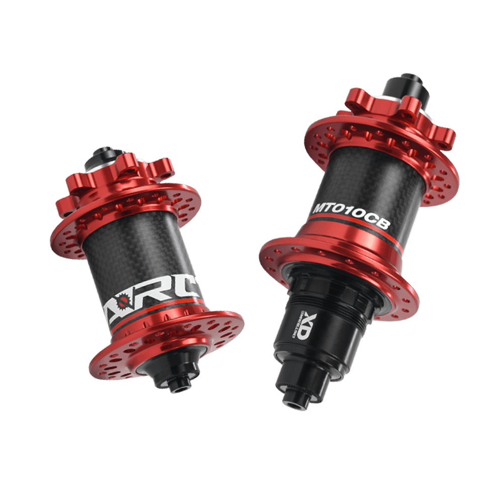 ARC MT-010FRCB Carbon MTB Hub Set - 32H 6-Bolt Disc Brake Hub 1