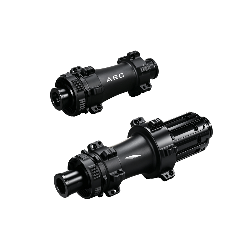 ARC MT-126F/R 20/24H Carbon-Spoke Center Lock Road Hub Set